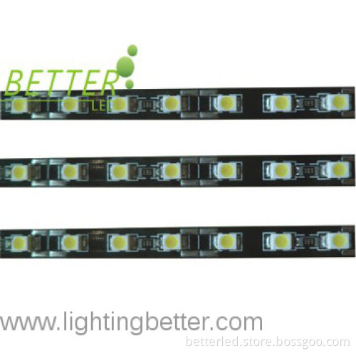 Black PCB 3528 non waterproof led rigid bar 60eds/m DC12V (IP20)